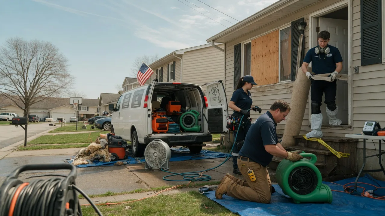Water Damage Restoration in Hartfield, VA near me